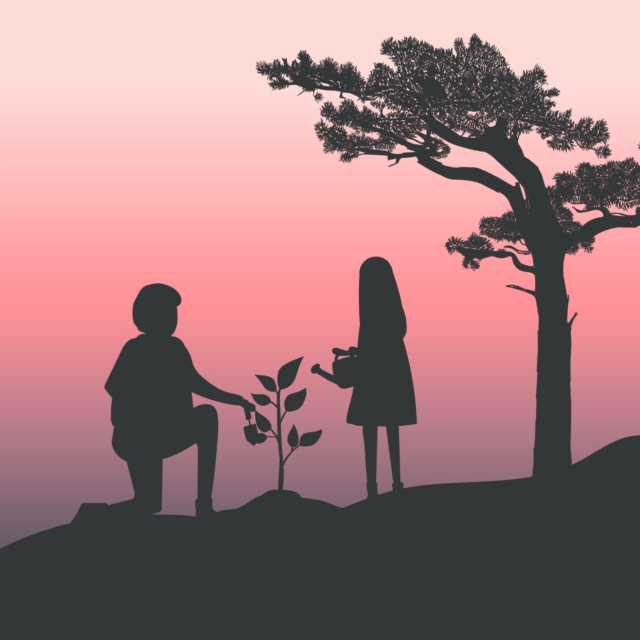 tree planter- Anniversary
