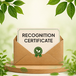 Recognition Certificate