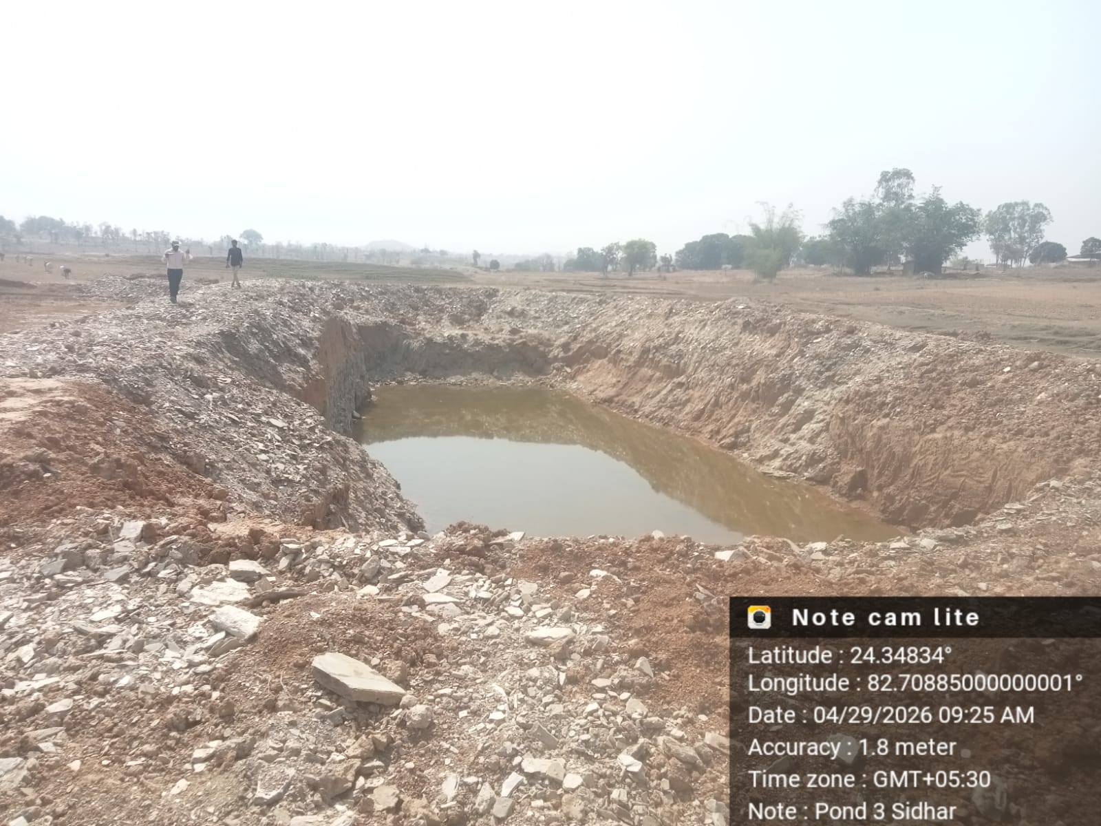 Water conservation project in Uttarakhand
