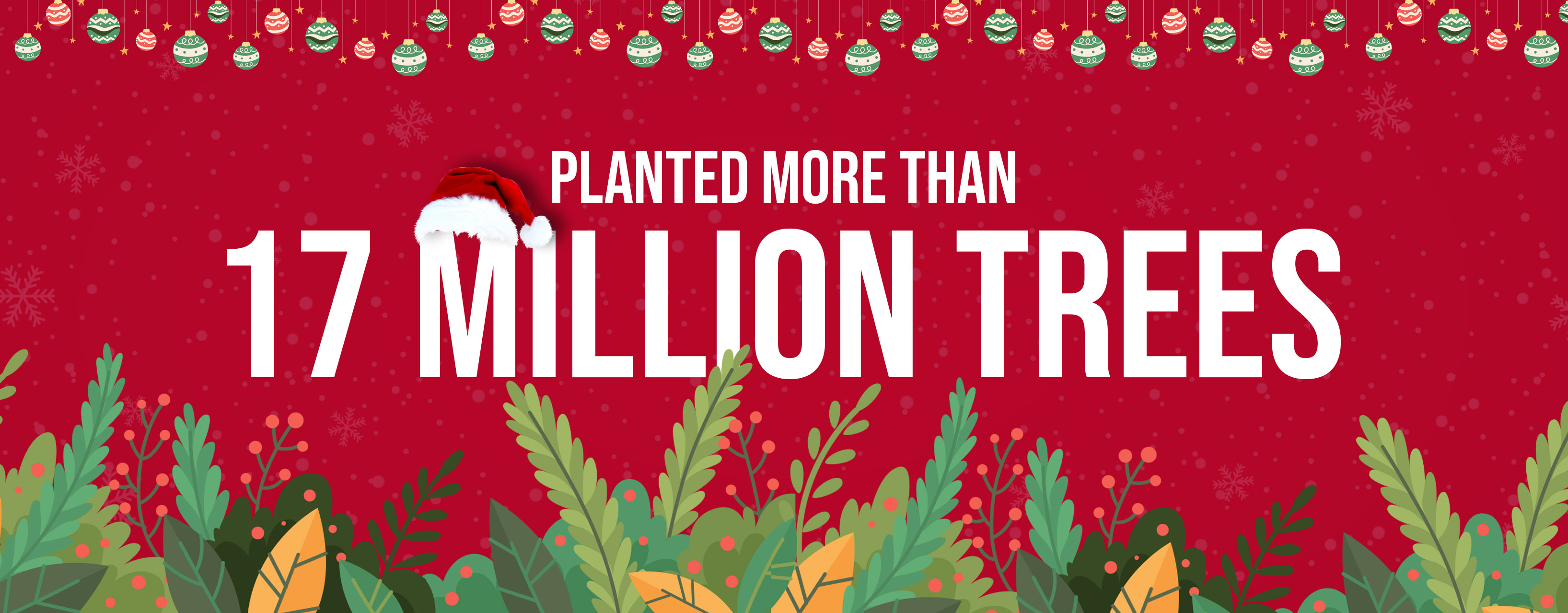 By planting trees, we can actively combat climate change, create jobs